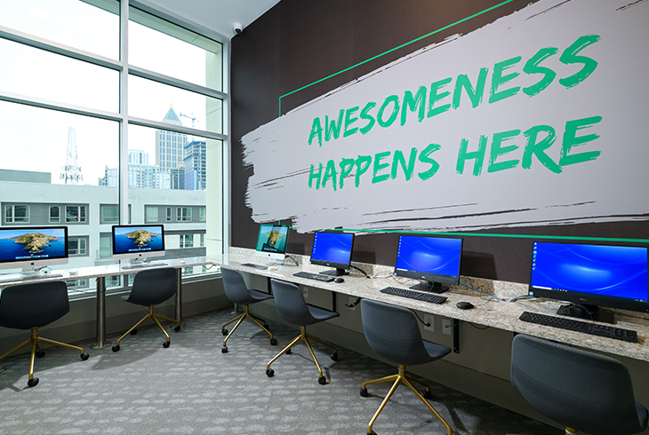 computer lounge